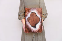 Load image into Gallery viewer, Creative holm oak wood slice wall Art Decor and light, handcrafted, wall hanging, Epoxy resin art