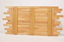 Load image into Gallery viewer, Solid oak engraving and black resin wall art decor.