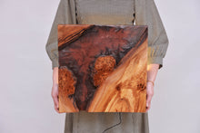 Load image into Gallery viewer, Pippy Elm Wall Art Decor and light, handcrafted, wall hanging, resin art.
