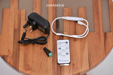 Load image into Gallery viewer, Burl Scottish Elm wall Art Decor and light, handcrafted, wall hanging, resin art.