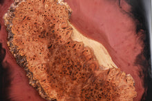 Load image into Gallery viewer, Wooden wall Art Decor and light, handcrafted, wall hanging, resin art, Scottish Elm, LED lights.