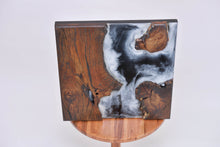 Load image into Gallery viewer, English oak wall Art Decor and light, handcrafted, wall hanging, resin art.