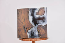 Load image into Gallery viewer, English oak wall Art Decor and light, handcrafted, wall hanging, resin art.