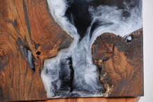 Load image into Gallery viewer, English oak wall Art Decor and light, handcrafted, wall hanging, resin art.