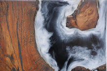 Load image into Gallery viewer, English oak wall Art Decor and light, handcrafted, wall hanging, resin art.