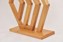 Load image into Gallery viewer, Handmade console table with English purl oak and resin top