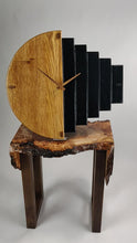 Load and play video in Gallery viewer, Creative English oak hanging wall clock.
